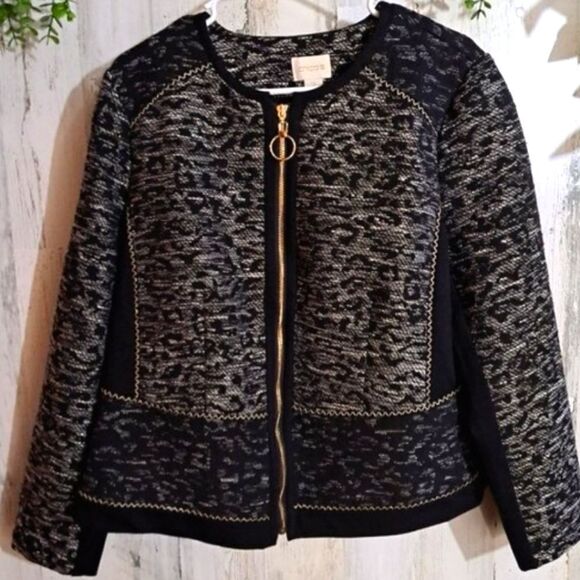 Chico's Evening Coat Size 2 - Picture 1 of 5